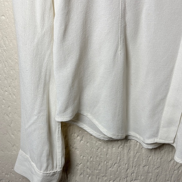 James Perse Cream Button-Down Shirt - Picture 8 of 16